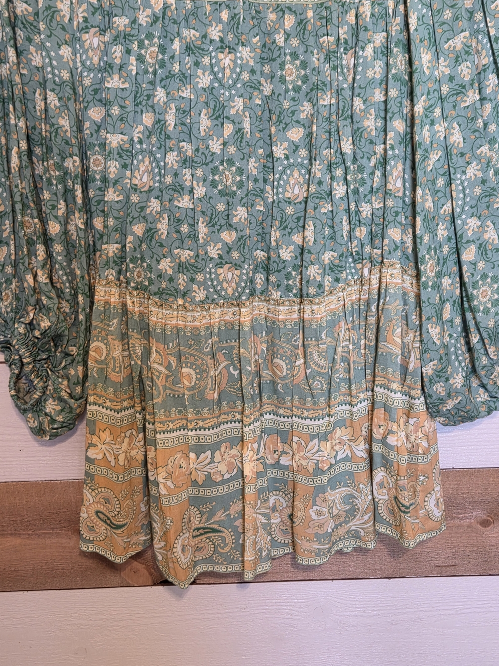 Spell Madame Peacock Mini Dress NWT - Picture 7 of 16